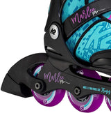 K2 Marlee Pro Adjustable Inline Skates - Blue/Purple
