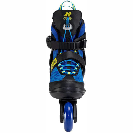 K2 Raider Pro Adjustable Inline Skates - Blue/Yellow