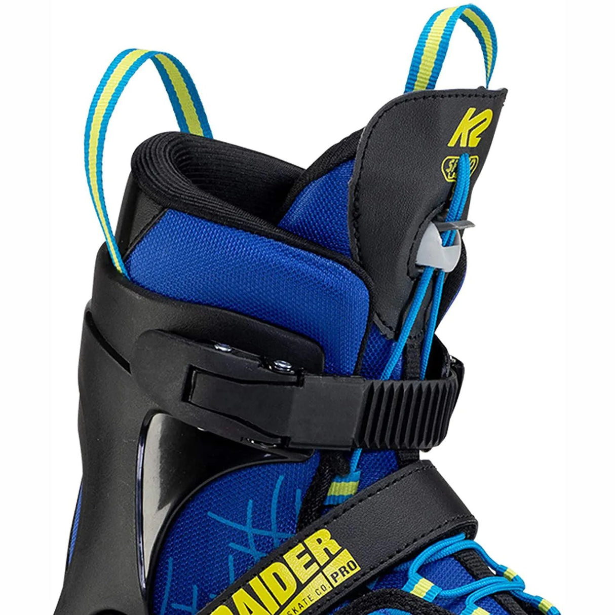 K2 Raider Pro Adjustable Inline Skates - Blue/Yellow