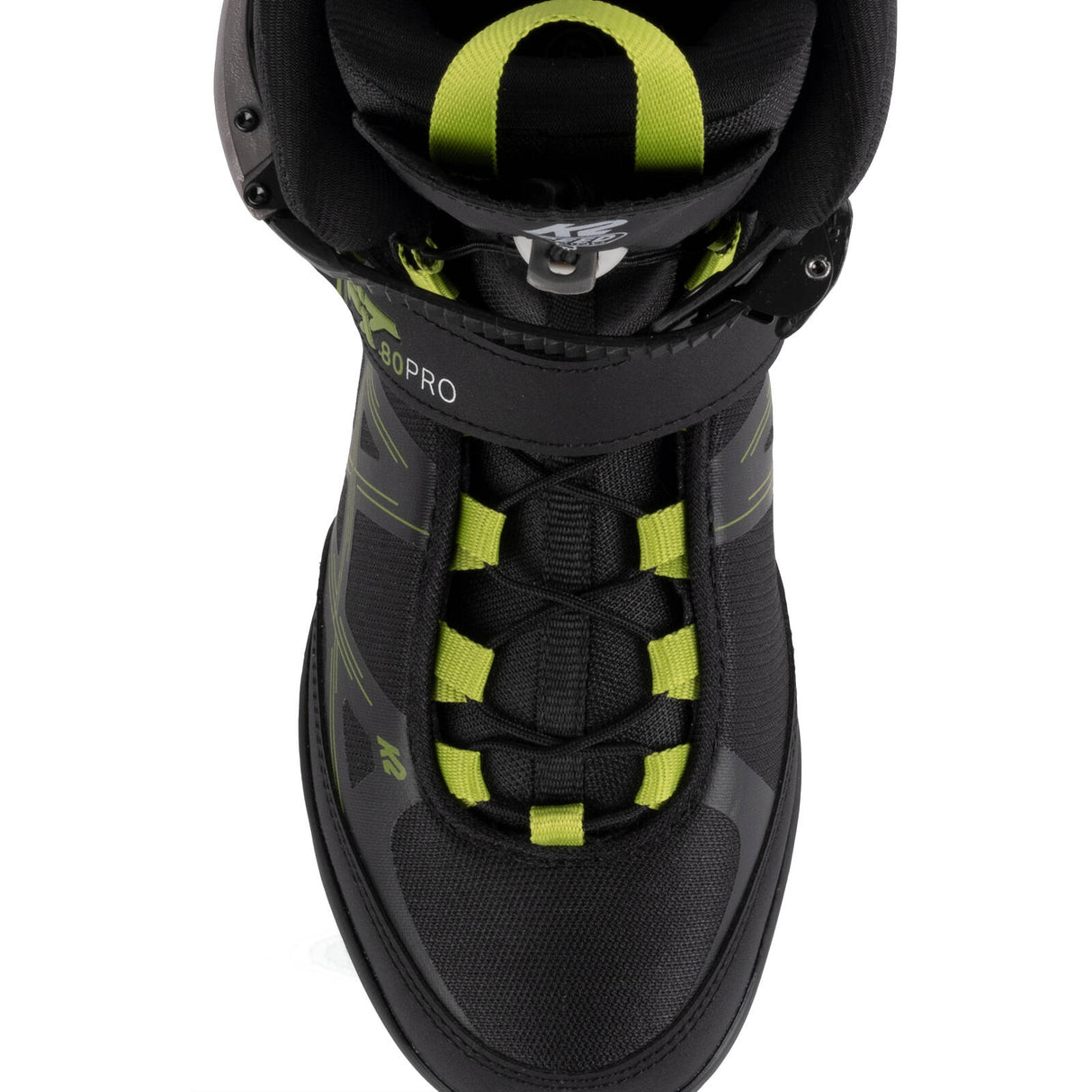 K2 F.I.T. 80 Pro Inline Roller Skates - Black/Green