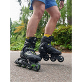 K2 F.I.T. 80 Pro Inline Roller Skates - Black/Green