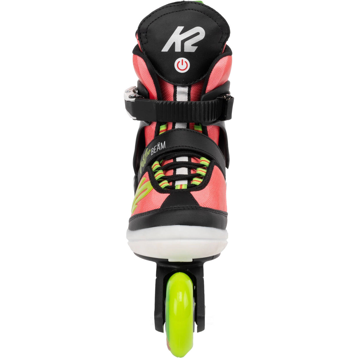 K2 Marlee Beam Adjustable Inline Skates - Black/Red