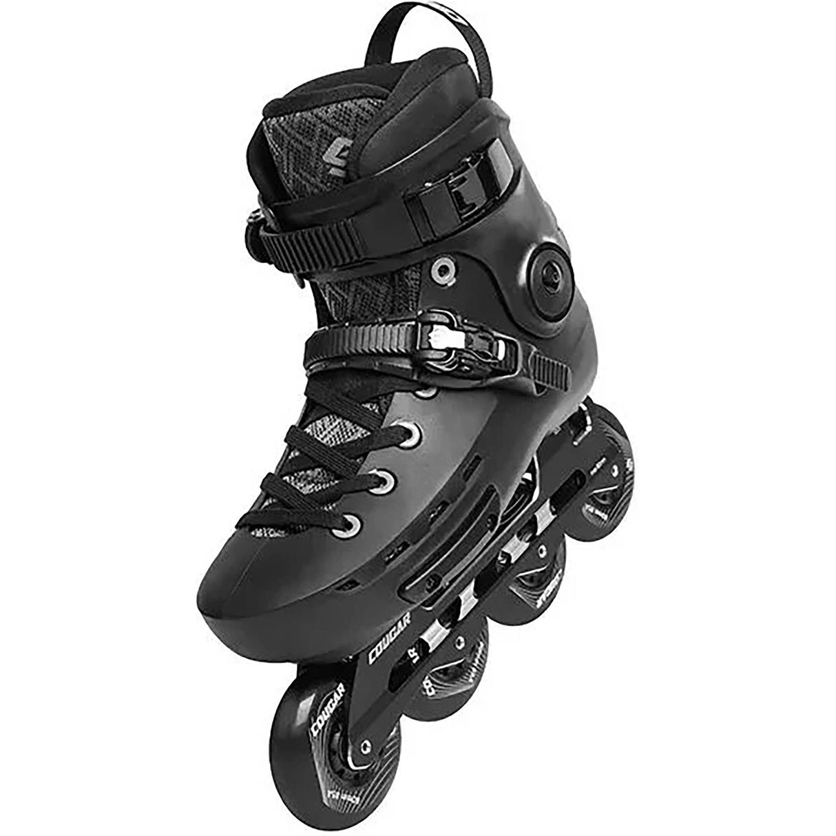 Kaltik Cougar 7001 Wind Urban Pro Inline Roller Skates - Black