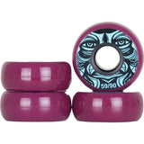 Kaltik Face Inline Skate Wheels 59mm - Purple