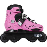 Kaltik Model K Ninja Adjustable Inline Skates - Pink