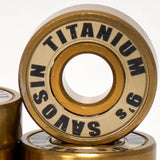 Kaltik Fast Titanium ABEC 9s Savosin Bearings (Pack of 8)