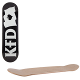 KFD Team Skateboard Deck - Flagship Black 8.325''