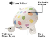 Kiddimoto Bicycle Bell - Pastel Dotty, Small