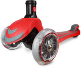 Kiddimoto Suzuki U-Zoom3 Three Wheeled Scooter - Red