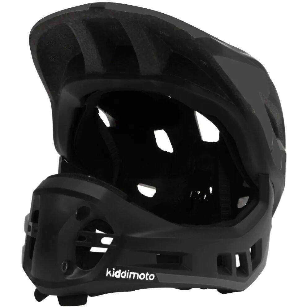 Kiddimoto Ikon Full Face 2-in-1 Helmet - Black