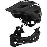 Kiddimoto Ikon Full Face 2-in-1 Helmet - Black