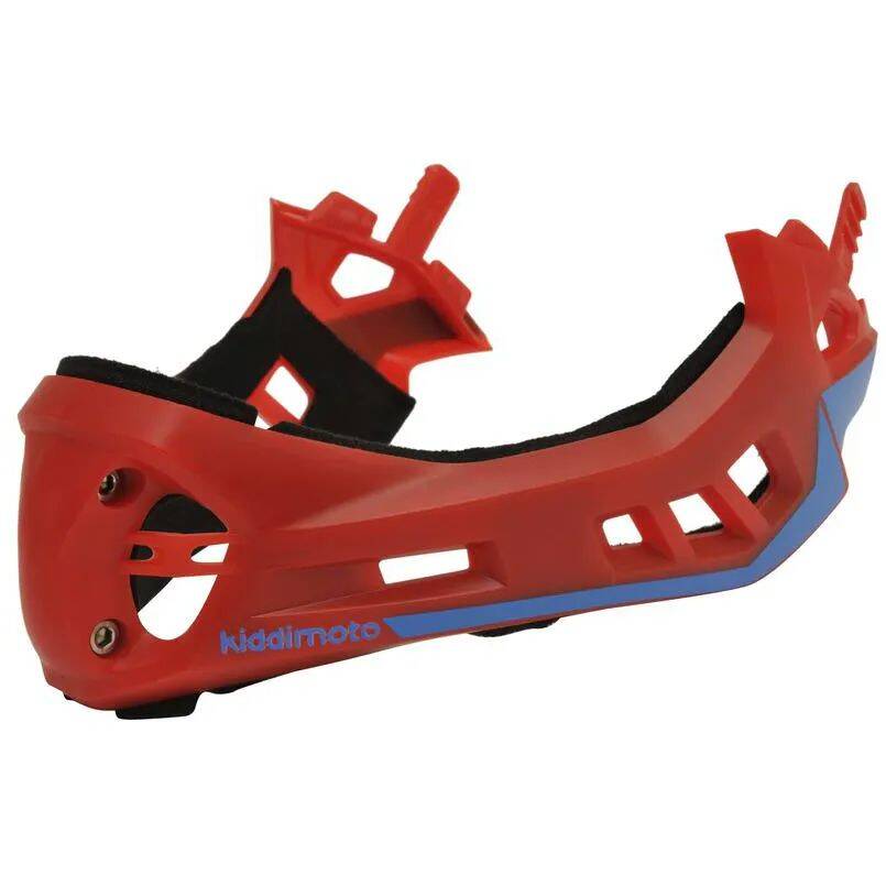 Kiddimoto Ikon Full Face 2-in-1 Helmet - Red/Blue