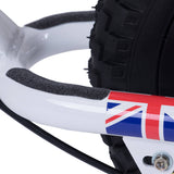 Kiddimoto Super Junior Max - Union Jack Balance Bike - Red/White/Blue