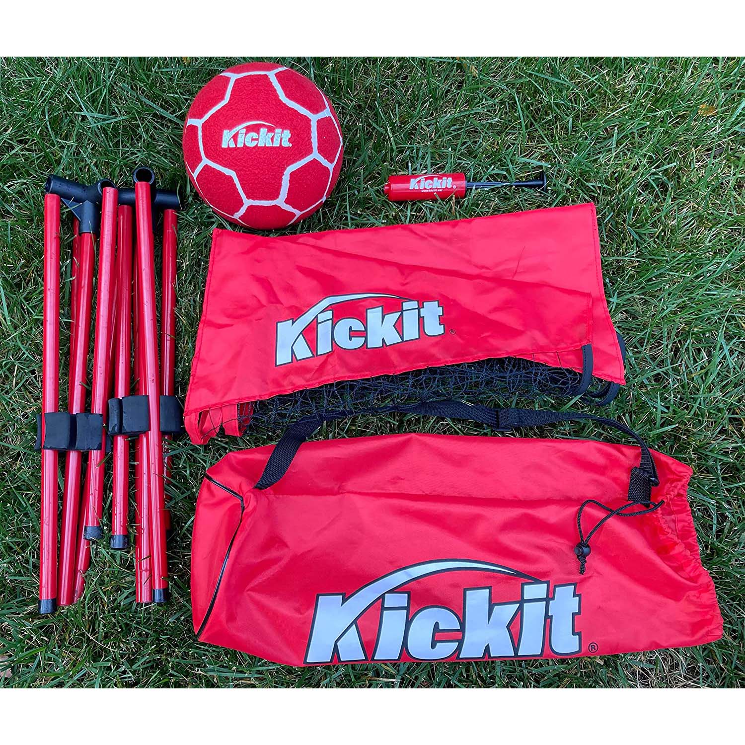 Kickit Football Tennis Game Set - Red