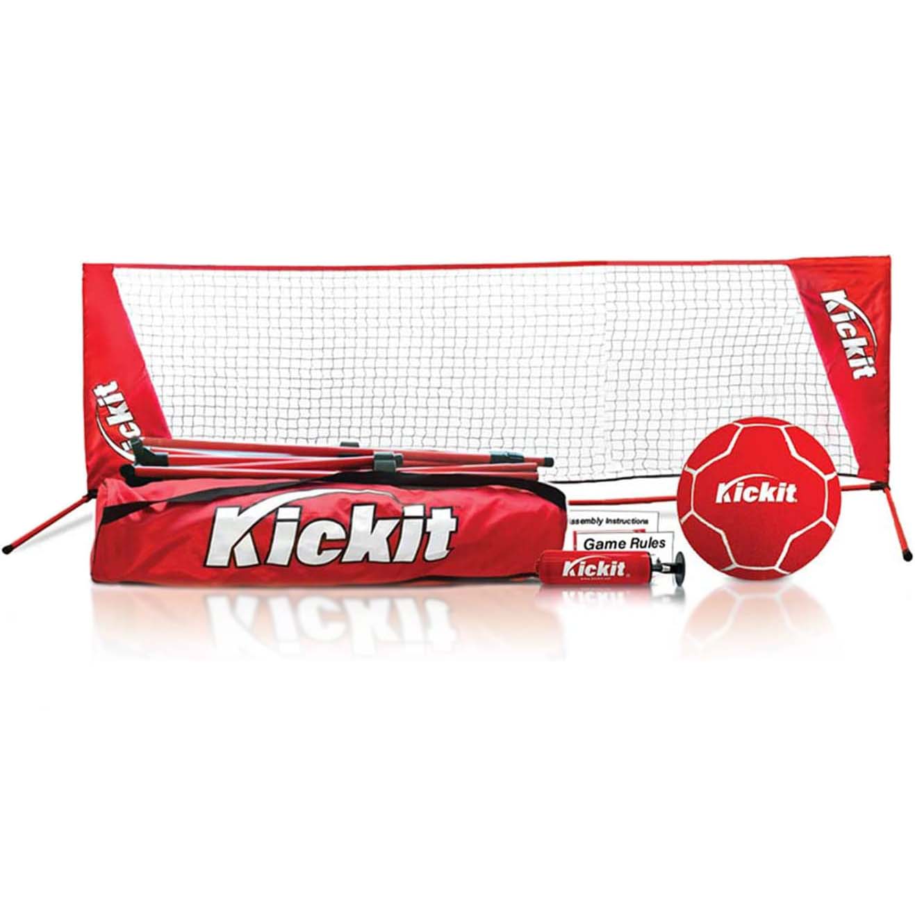 Kickit Football Tennis Game Set - Red