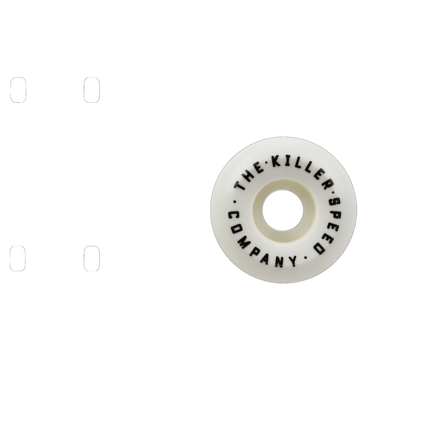 Killer Speed Co. Text Wrap Skateboard Wheels 52mm