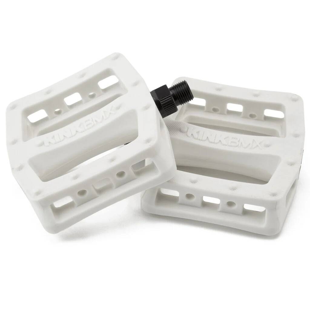 Kink Hemlock 9/16 BMX Pedals - White