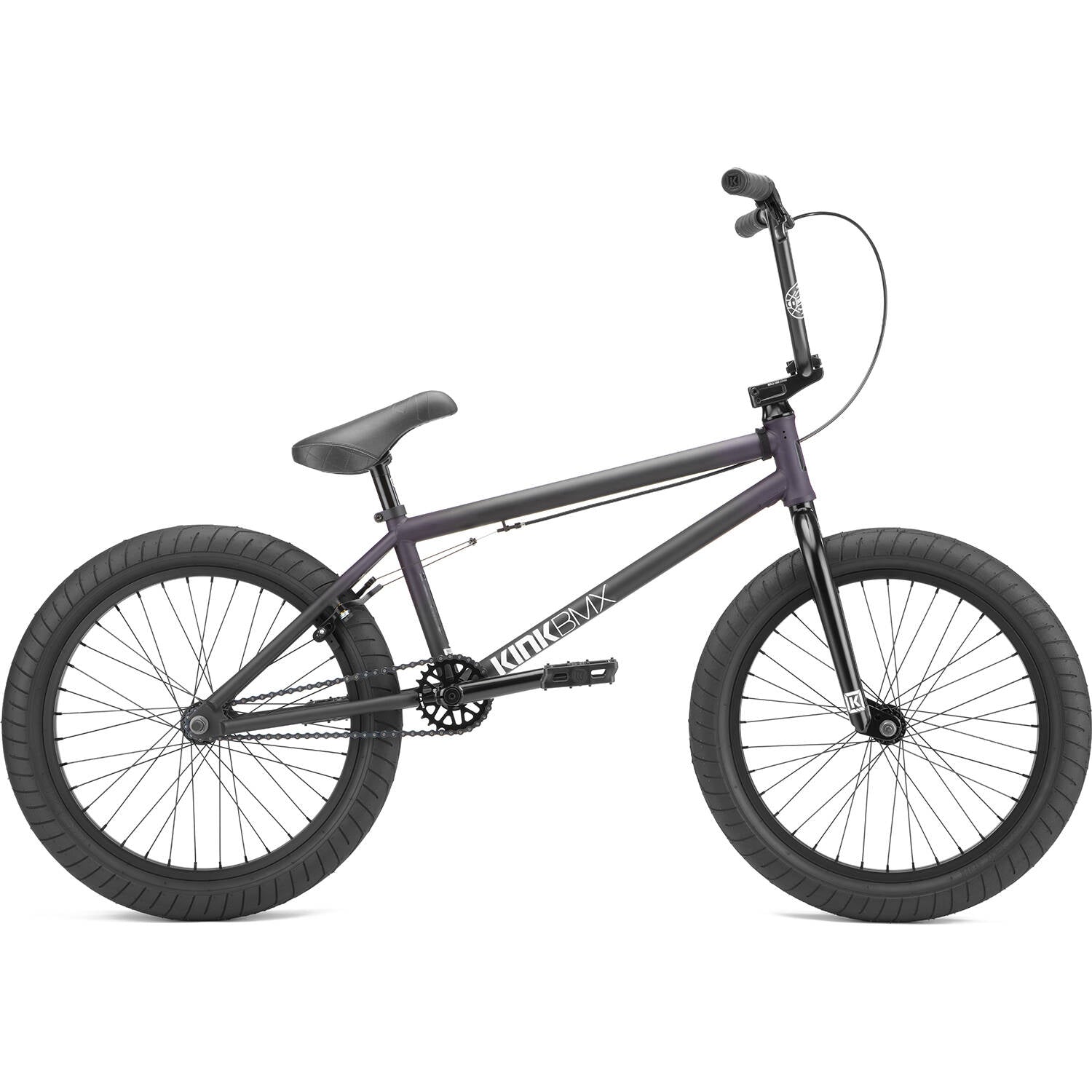 Kink Gap XL 21'' 2022 Complete BMX - Matte Purple Spotlight