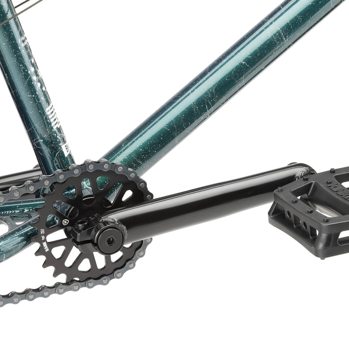 Kink Launch 20.25'' 2022 Complete BMX - Gloss Galaxy Green
