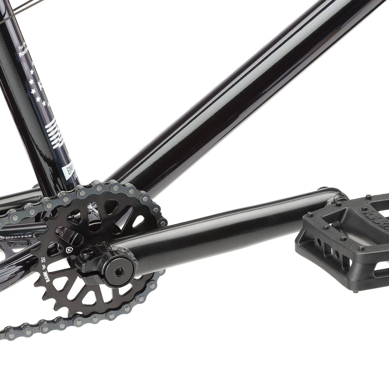 Kink Launch 20.25'' 2022 Complete BMX - Gloss Iridescent Black