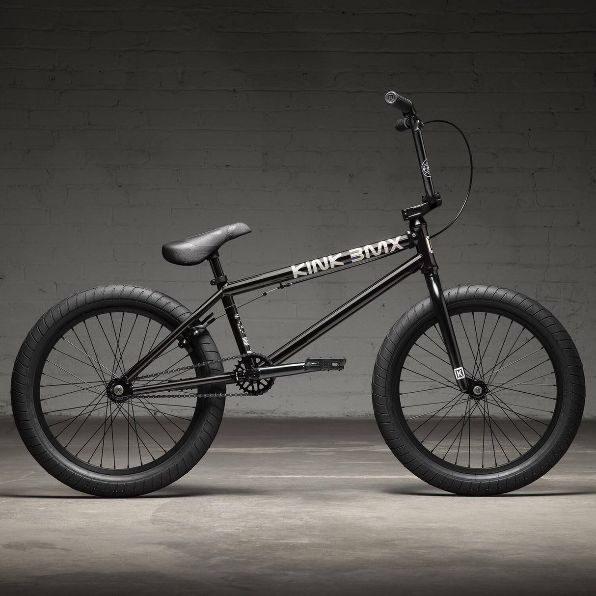 Kink Launch 20.25'' 2022 Complete BMX - Gloss Iridescent Black