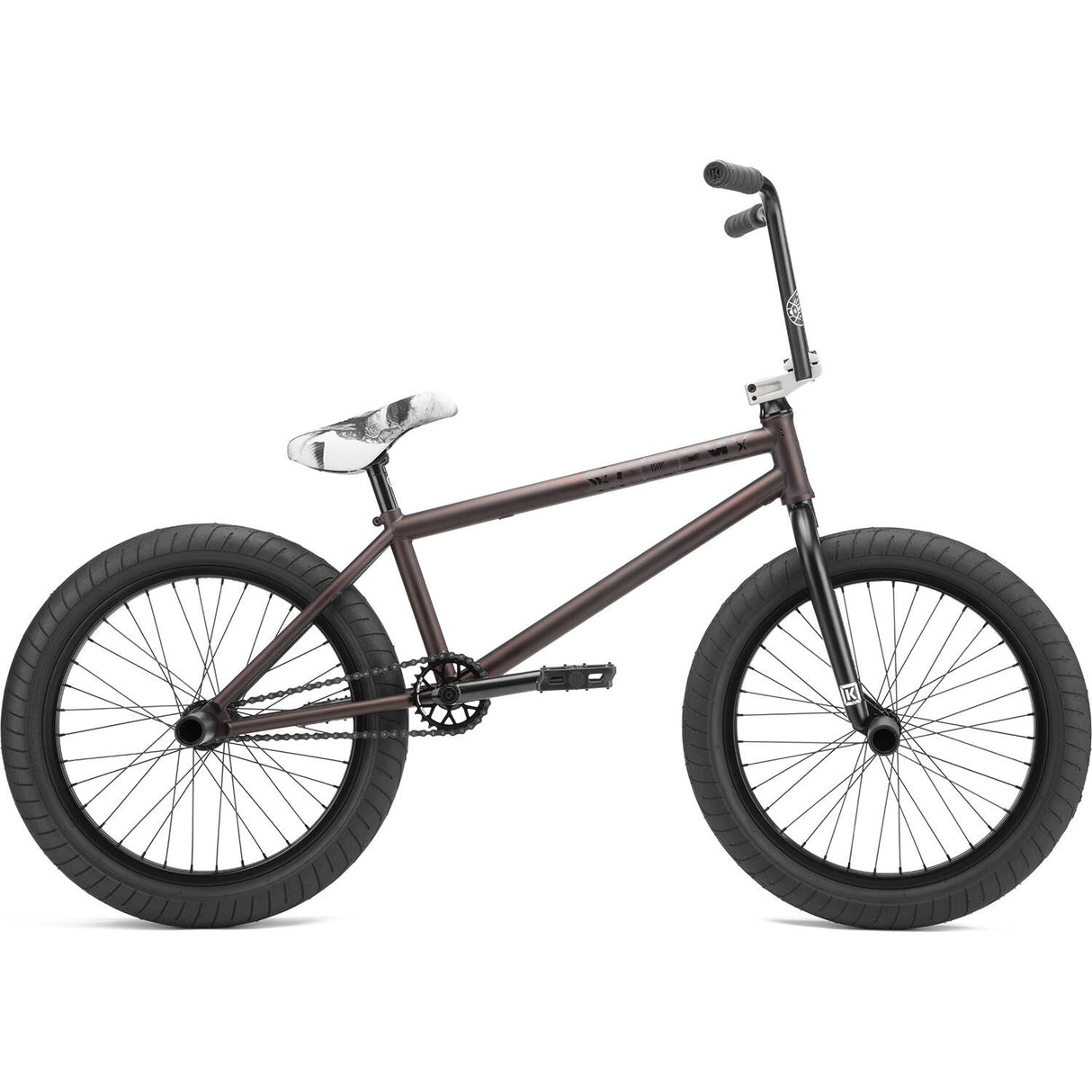 Kink Switch 20.75'' 2022 Complete BMX - Matte Oxblood Black