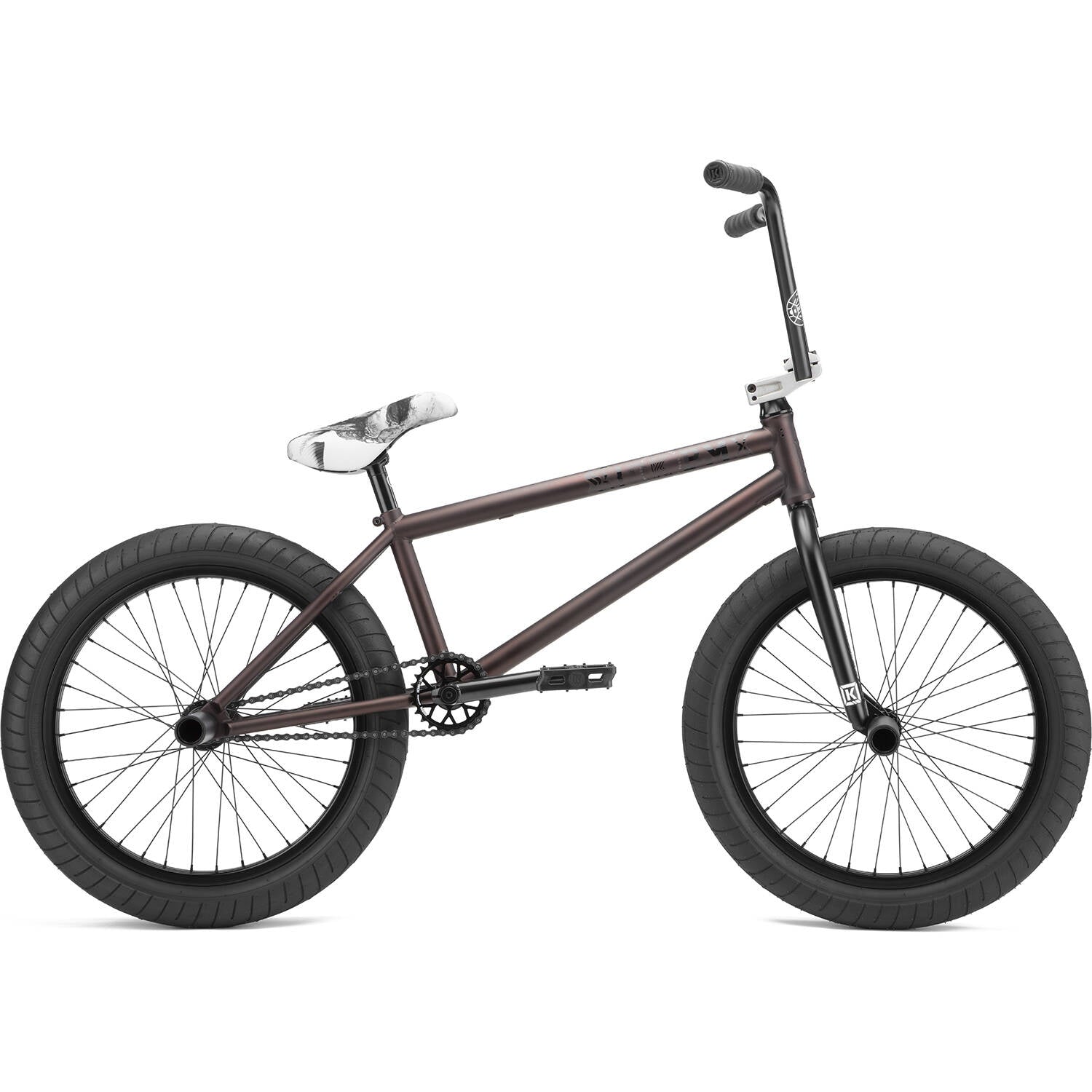 Kink Switch 20.75'' 2022 Complete BMX - Matte Oxblood Black