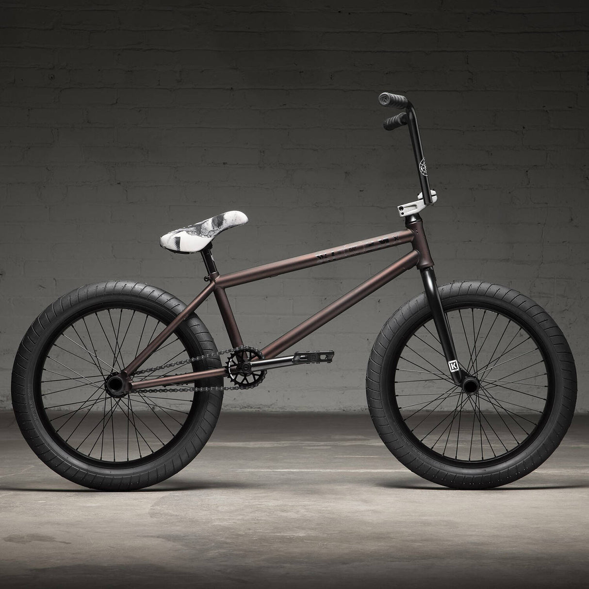 Kink Switch 20.75'' 2022 Complete BMX - Matte Oxblood Black