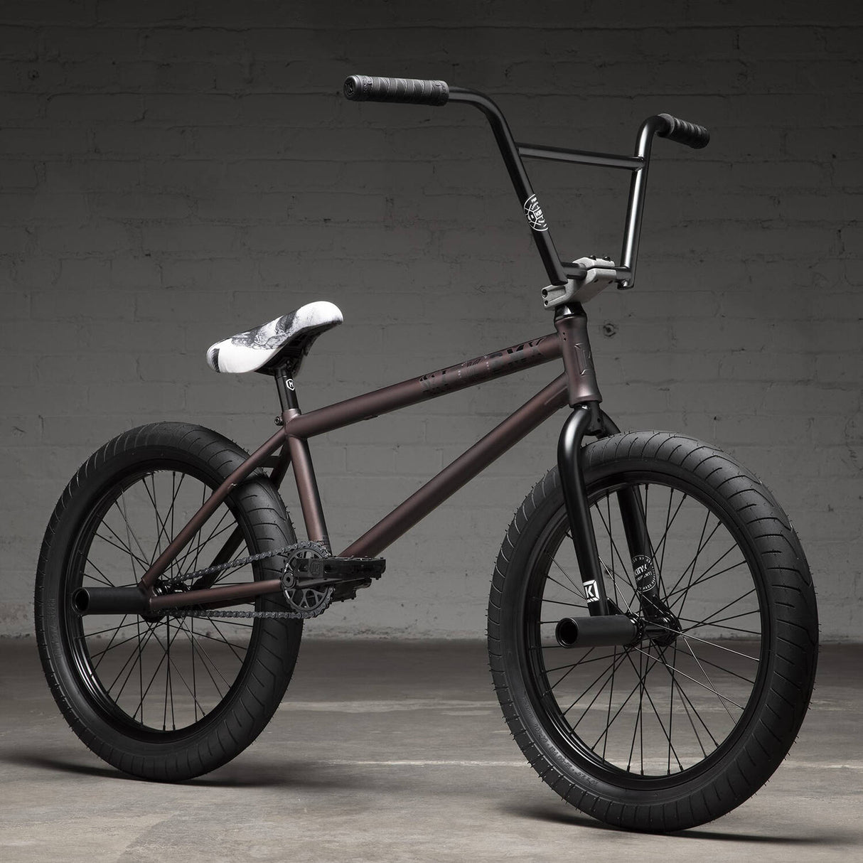 Kink Switch 20.75'' 2022 Complete BMX - Matte Oxblood Black