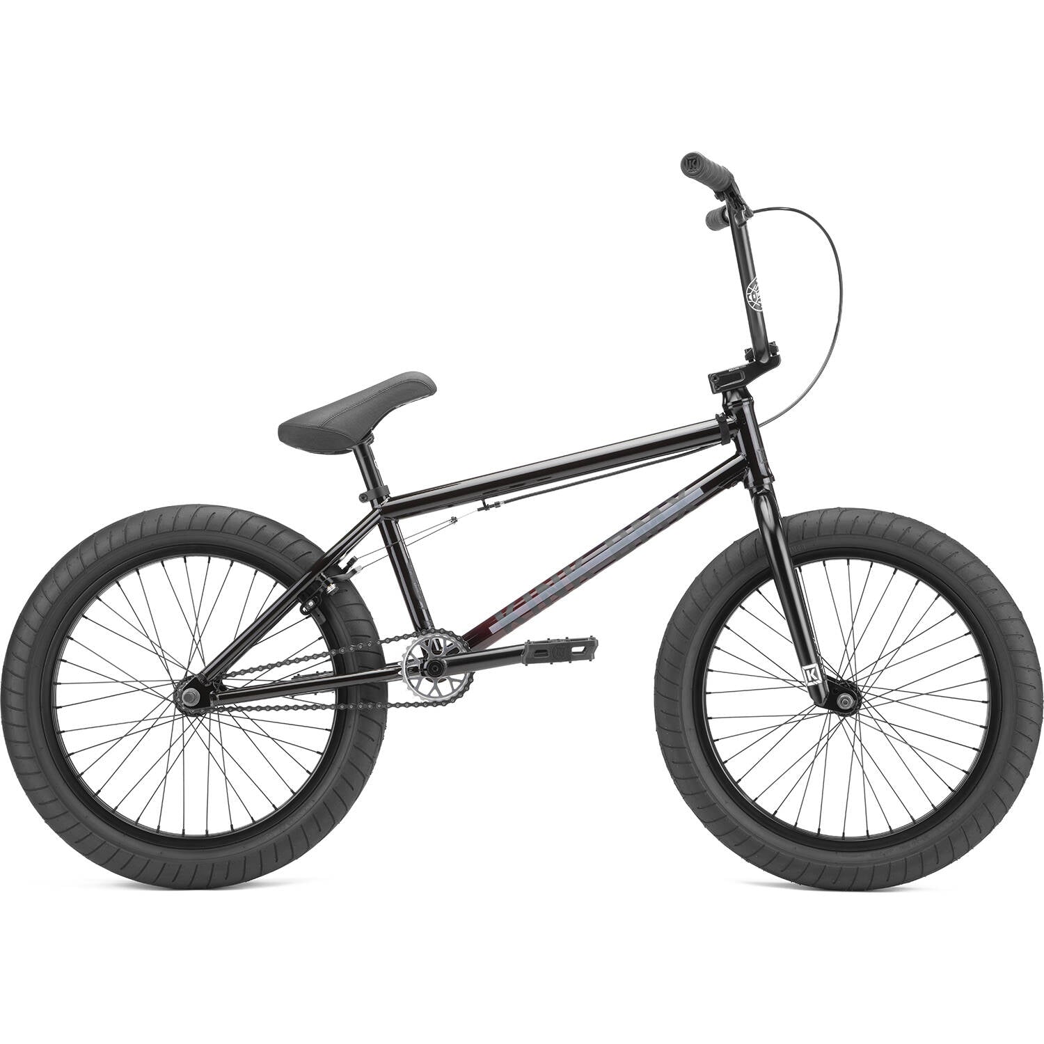 Kink Whip 20.5'' 2022 Complete BMX - Gloss Black Fade