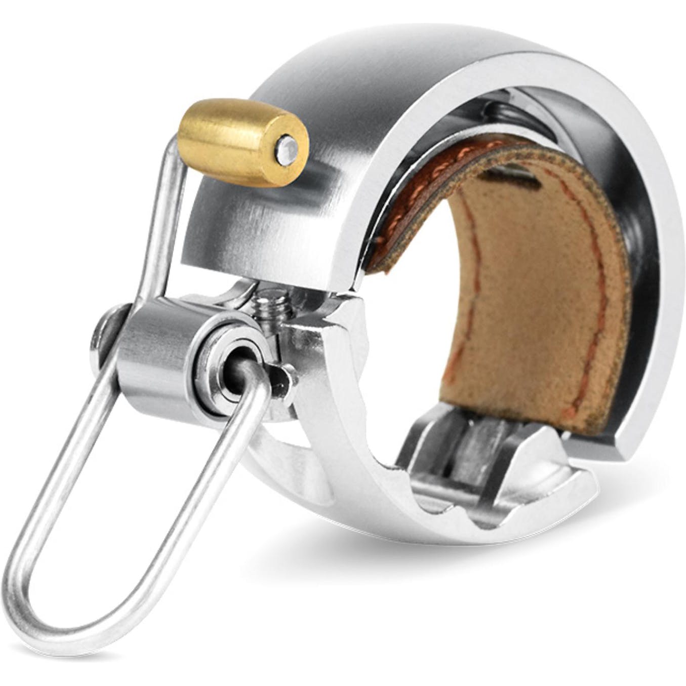 Knog Oi Luxe Small Bicycle Bell - Silver