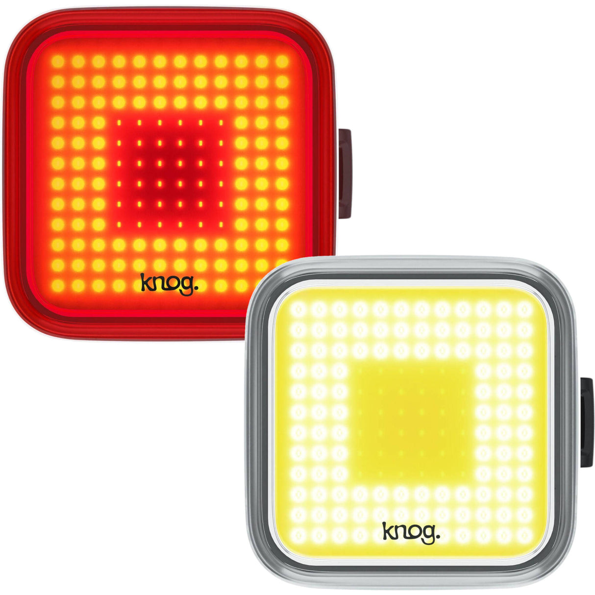 Knog Blinder V2 Square Twinpack Bike Light - Black