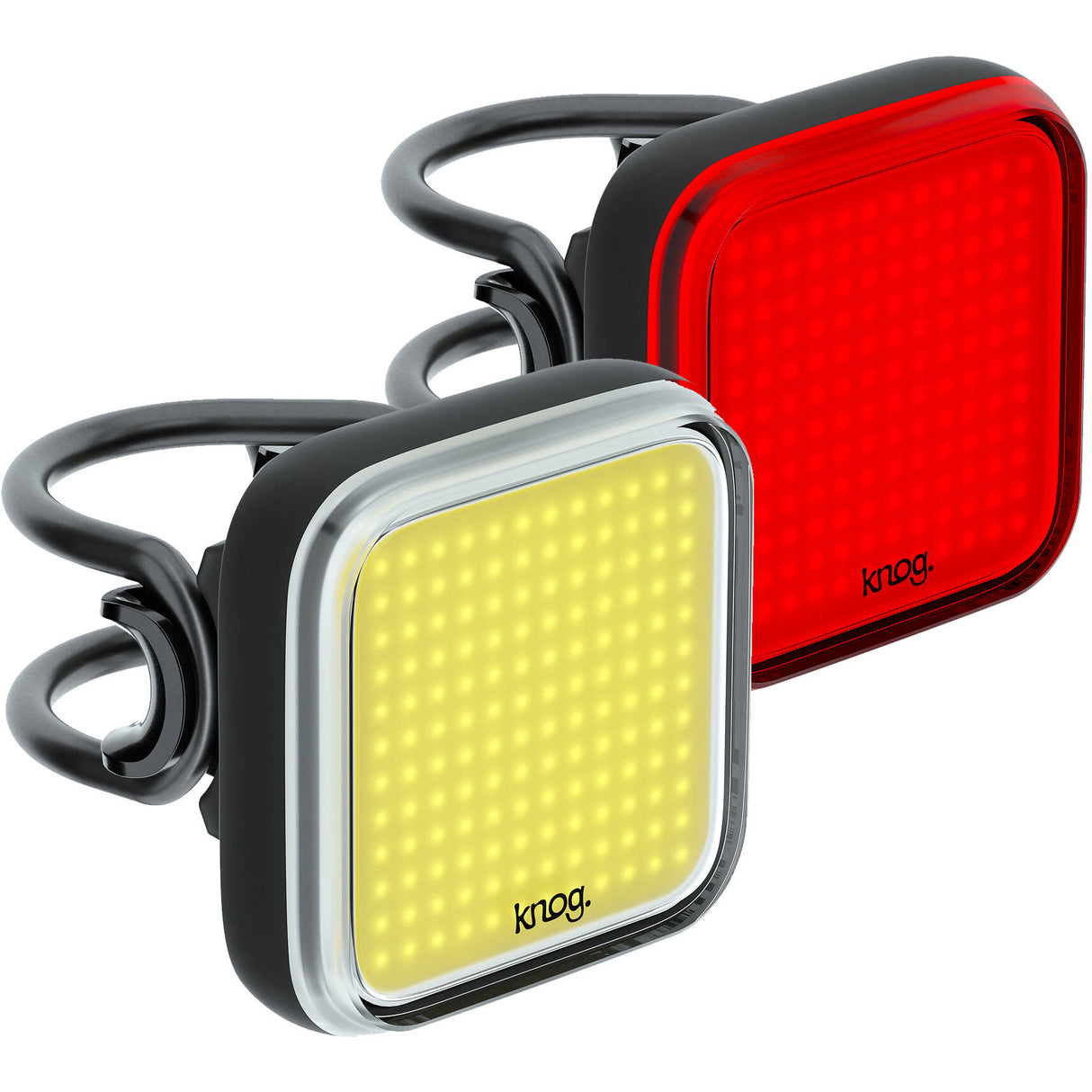 Knog Blinder V2 Bike Light - Square Twinpack