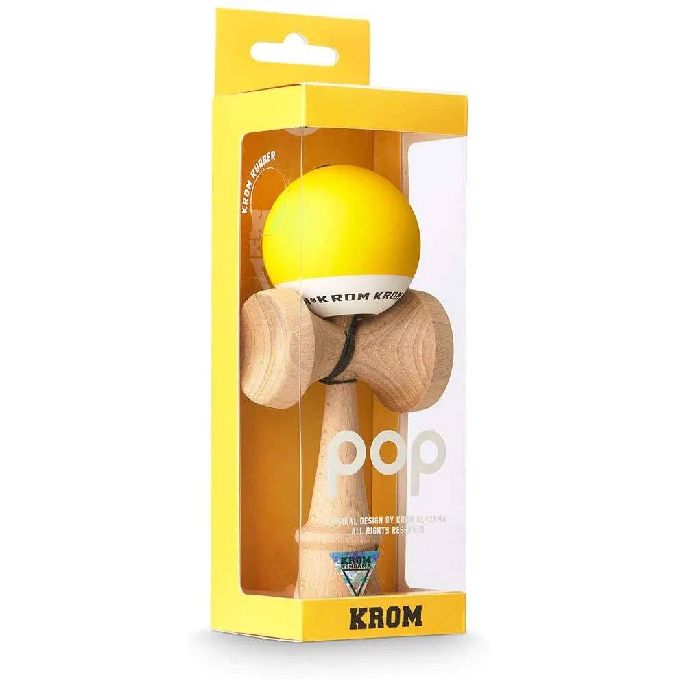 Krom Pop Kendama - Yellow