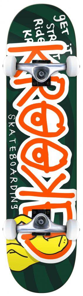 Krooked Shmoo Krash Complete Skateboard - Green 8''