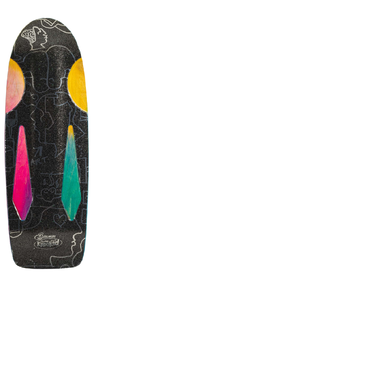 Krooked Beamer SSD Skateboard Deck 10.75"