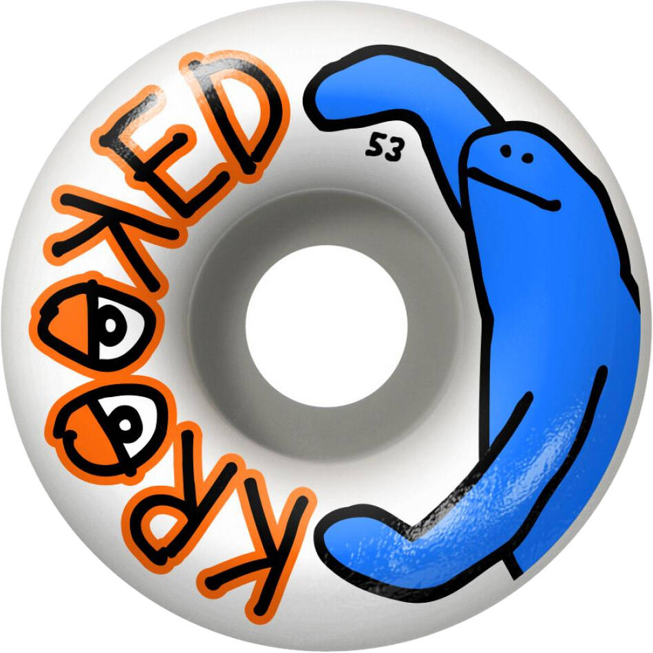 Krooked Bigger Eyes Complete Skateboard - 7.3''
