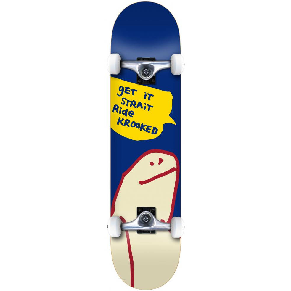 Krooked OG Shmoo Complete Skateboard - Purple 7.75''