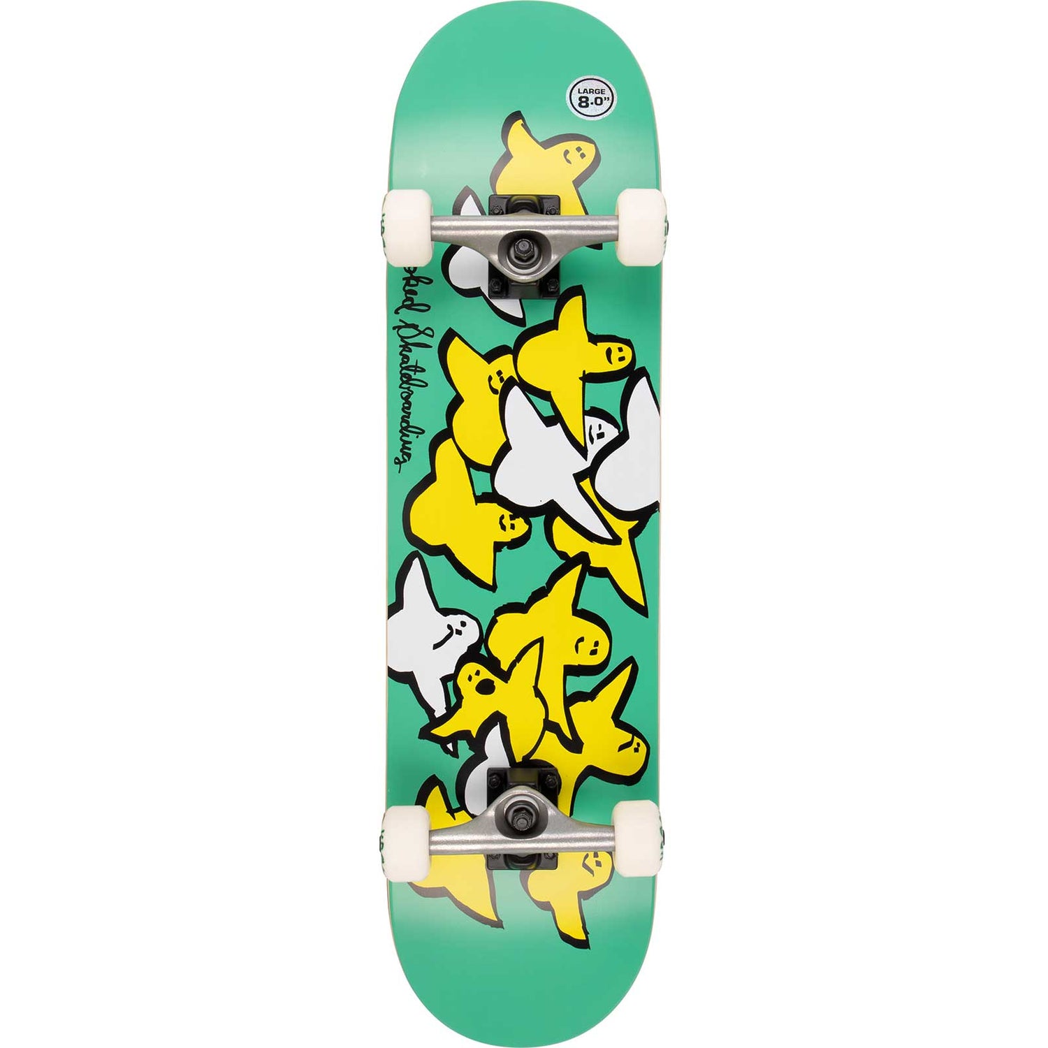 Krooked Birds Complete Skateboard - 8"