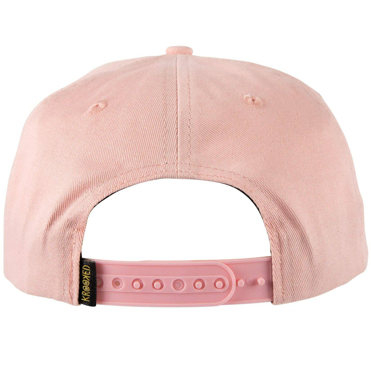 Krooked Shmoo Snapback Cap - Pink/White