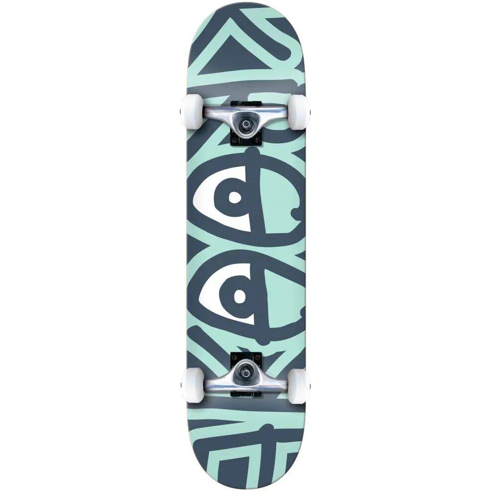Krooked Big Eyes Too Complete Skateboard - Green 8''