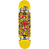 Krooked Classic Sweatpants Complete Skateboard - Yellow 7.3''