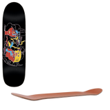 Krooked Sandoval Azteca Pro Skateboard Deck - Black 8.25''
