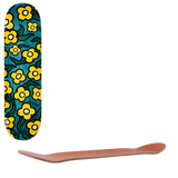 Krooked Team Wild Style Flowers Skateboard Deck - Multi 7.75''