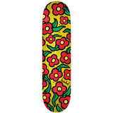 Krooked Team Wild Style Flowers Skateboard Deck - Multi 8.25''