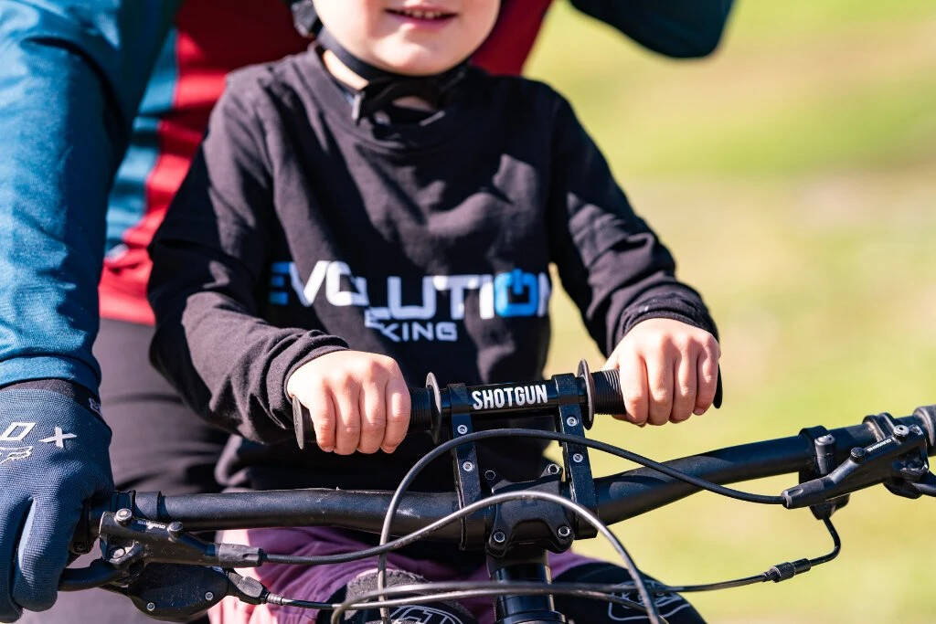 Kids Ride Shotgun Kids Handlebars - Black