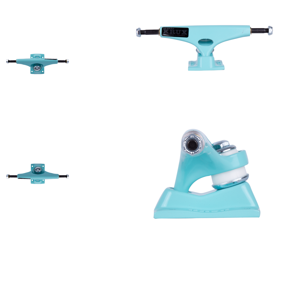 Krux DLK K5 Skateboard Trucks - Baby Blue 8.25"