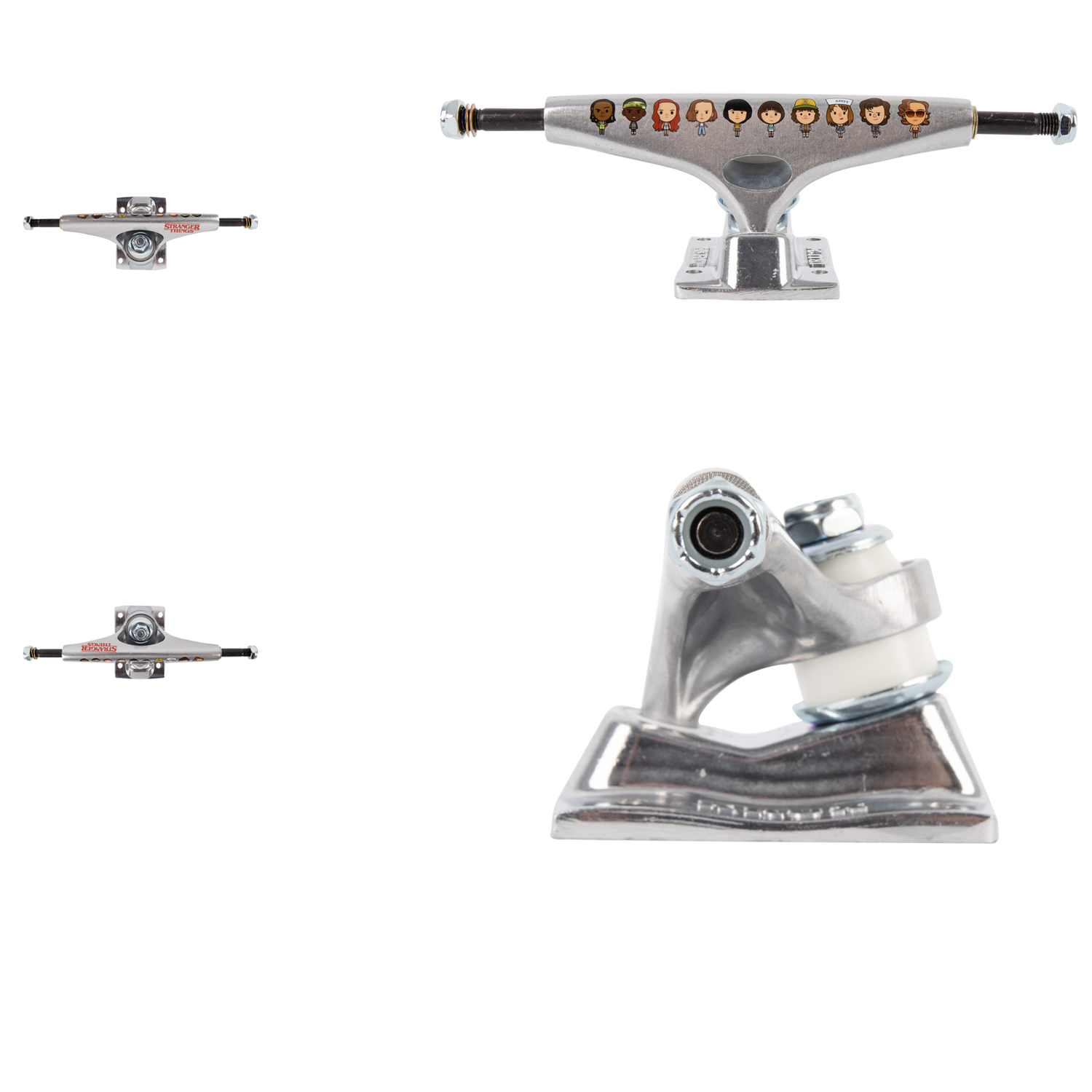 Krux x Stranger Things K5 Polished Crew Skateboard Trucks - 8"
