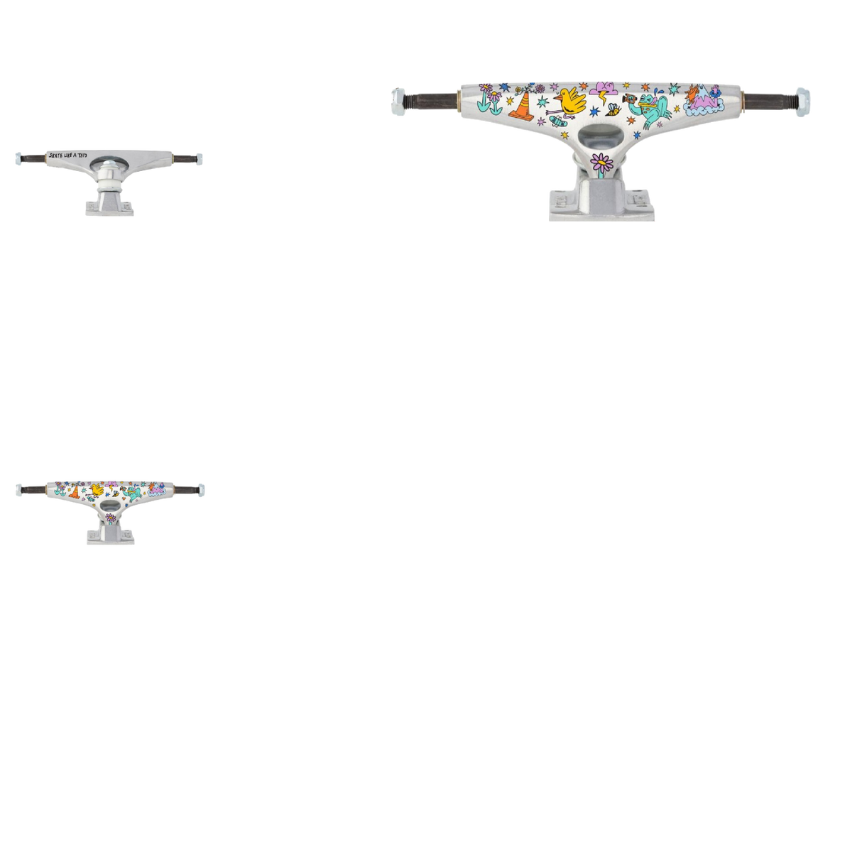 Krux K5 DLK Skate Like A Girl Skateboard Trucks - 8.25"