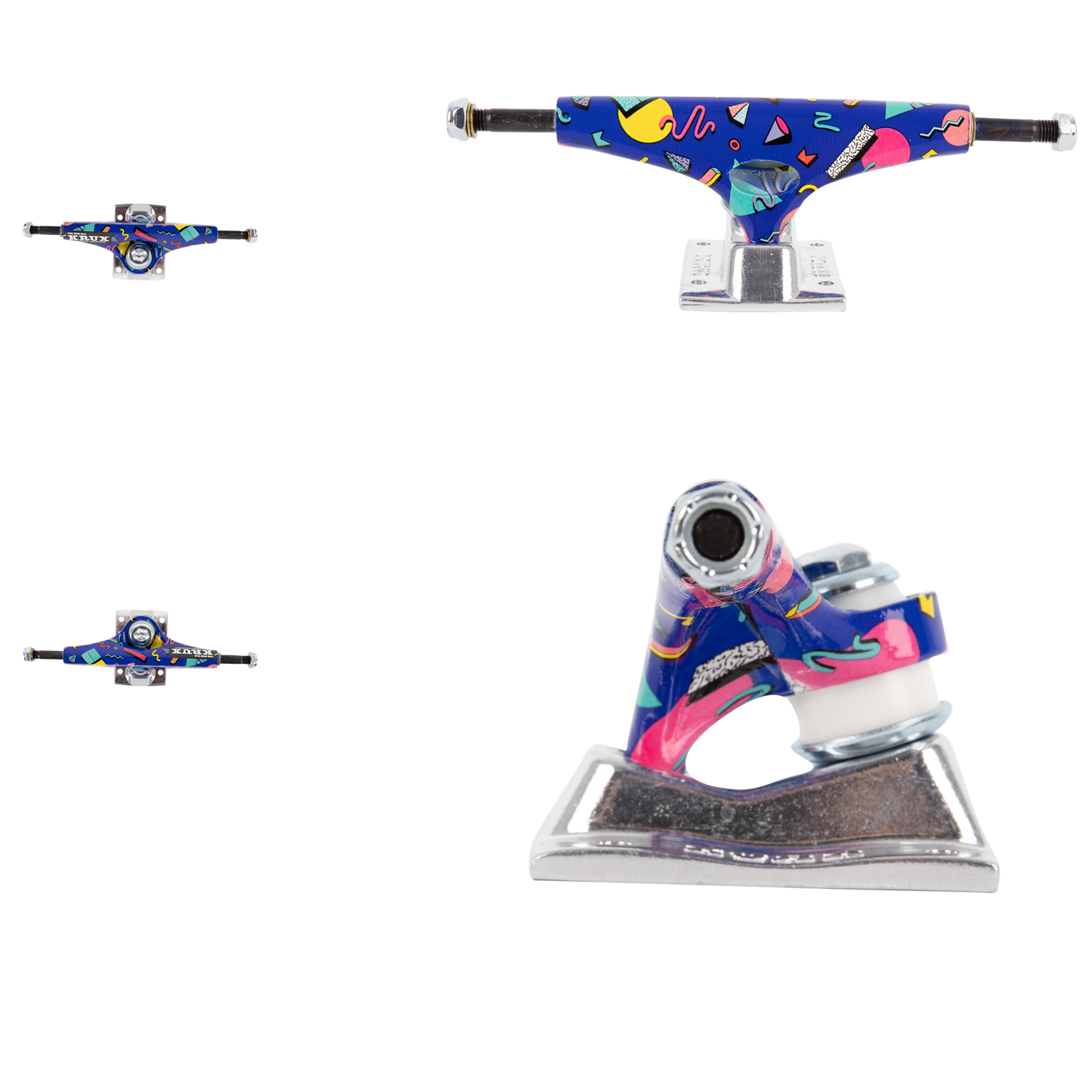 Krux K5 DLK 90s Skateboard Trucks - Multi 8.25"
